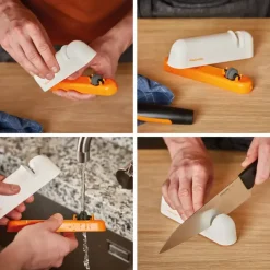 FISKARS FUNCTIONAL FORM 1014214 Ostrzałka do noży ROLL-SHARP / biała