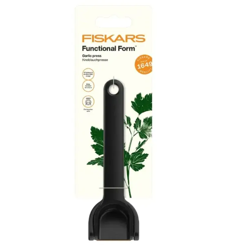 FISKARS FUNCTIONAL FORM 1028361 Praska do czosnku 16 cm / tworzywo sztuczne
