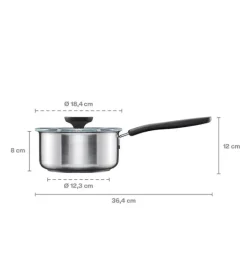 FISKARS FUNCTIONAL FORM 1072315 Rondel 1,5 l z pokrywką