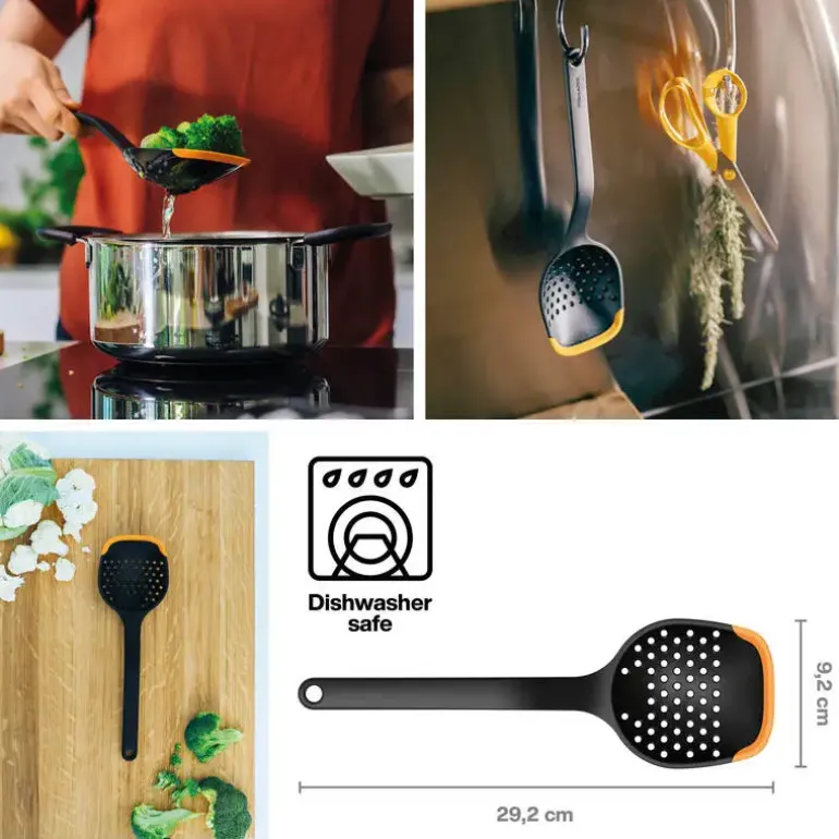 FISKARS FUNCTIONAL FORM 1027302 Łyżka cedzakowa 30 cm / tworzywo sztuczne