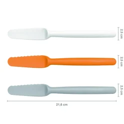 FISKARS FUNCTIONAL FORM 1016121 Zestaw 3 noży do smarowania / tworzywo sztuczne