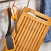 FISKARS FUNCTIONAL FORM Zestaw 2 desek do krojenia + nakładka 35x25 cm / bambus + tworzywo