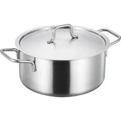 FISKARS Garnek 20 cm | 3 L + pokrywka / stal nierdzewna