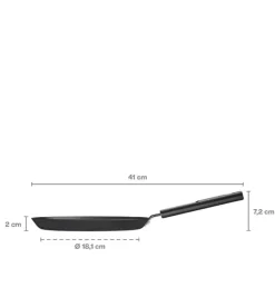 FISKARS HARD FACE Komplet garnki z pokrywkami 8 el + Patelnie 20, 24, 28 cm + pokrywki silikonoweTADAR + naleśnikowa / powłoka Ceratec™ Superior