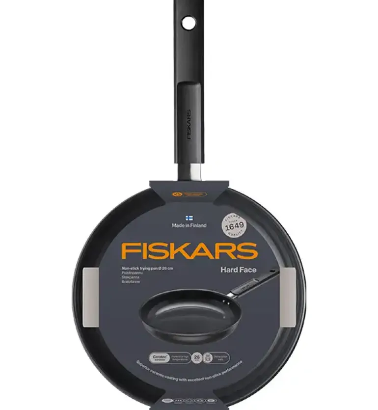 FISKARS HARD FACE 1075459 Patelnia 26 cm / powłoka Ceratec™ Superior