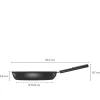 FISKARS HARD FACE 1075458 Patelnia 24 cm / powłoka Ceratec™ Superior