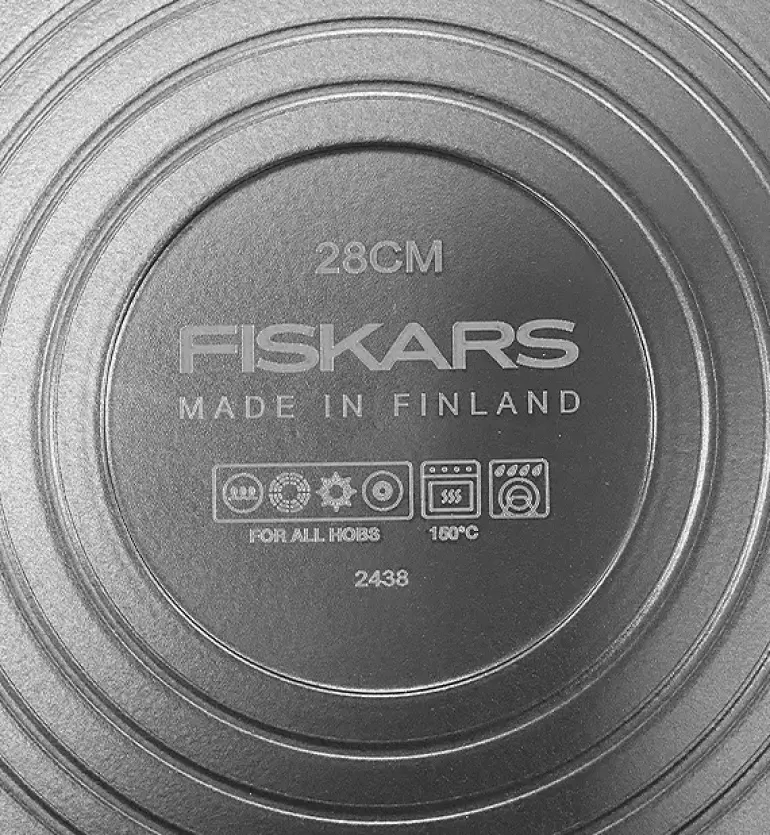 FISKARS KITCH'N 1055650 Patelnia 28 cm + pokrywka TADAR / powłoka nieprzywierająca