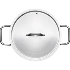FISKARS Zestaw garnków 4 el | Garnek 20 cm / 3 L + Rondel 16 cm / 1,5 L | stal nierdzewna