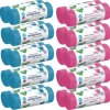 FORTE+ EASY-BAG Komplet 10x Worki na śmieci 60 L | 20 szt. / zawiązywane + 10x Worki na śmieci 60 L | 20 szt. / zawiązywane / zapach magnolia