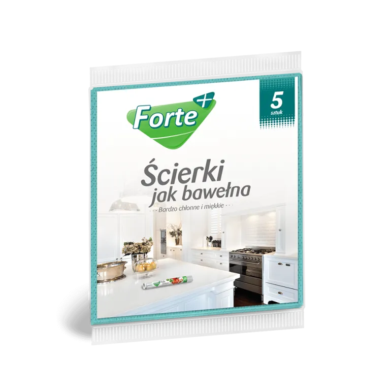 FORTE+ Komplet 5x Ścierki jak bawełna 5 szt.