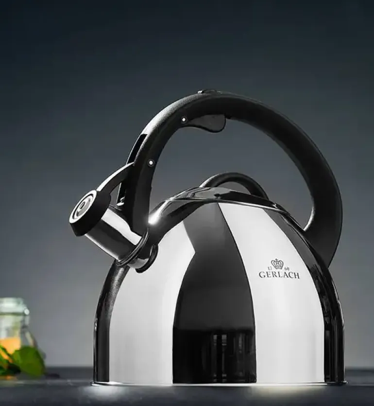 GERLACH AMBIENTE Czajnik 2,8 L ze stali nierdzewnej w połysku / indukcja