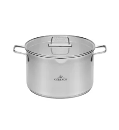 GERLACH AMBIENTE Garnek 10 l z pokrywką 28 cm / stal nierdzewna