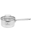 GERLACH AMBIENTE Komplet garnek 2,5 l + rondel 1,5 l z pokrywkami / stal nierdzewna