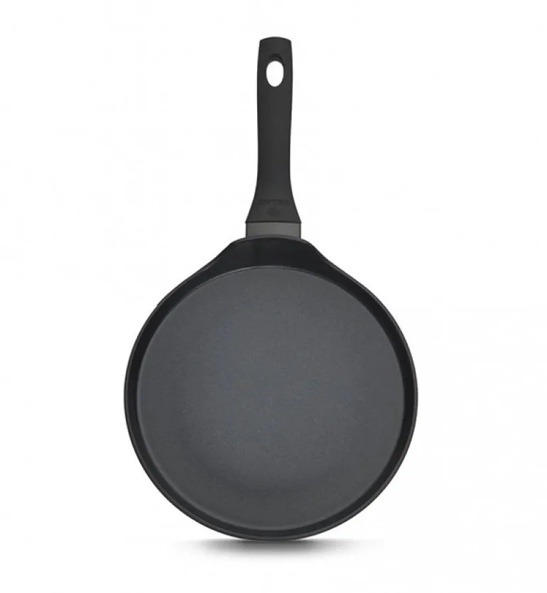 GERLACH AMBIENTE Komplet Garnki z pokrywkami 10 el + Patelnie Ambiente ThermoCoat 20, 24, 28 cm + patelnia naleśnikowa 26 cm + Brytfanna / stal nierdzewna / indukcja