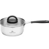 GERLACH AMBIENTE PLUS Komplet Garnki z pokrywkami 10 el - stal nierdzewna 18/10 + Brytfanna Granitex