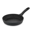 GERLACH BRAVA Komplet Garnki z pokrywkami 8 el + patelnie Gerlach Granitex 20, 24, 28 cm + pokrywki szklane