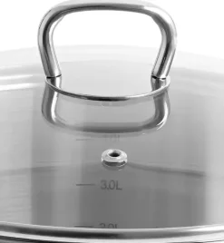 GERLACH BRAVA Komplet Garnki z pokrywkami 8 el + patelnie Gerlach Harmony Classic 20, 24, 28 cm