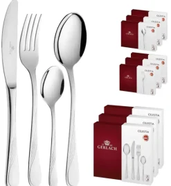 GERLACH CELESTIA 04A Komplet 108 elementów w pudełku dla 18 osób / połysk