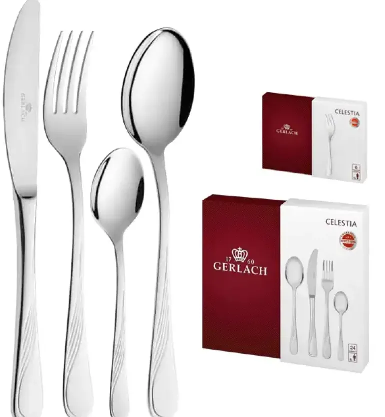 GERLACH CELESTIA 04A Komplet 30 elementów w pudełku dla 6 osób / połysk