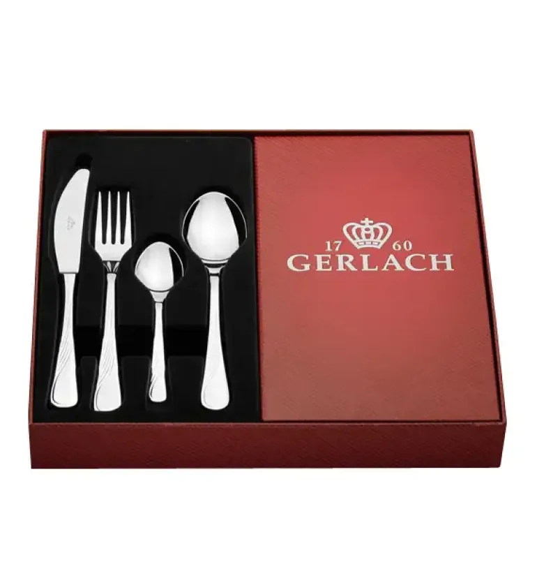 GERLACH CELESTIA 04A Komplet 144 elementów w pudełku dla 24 osób / połysk