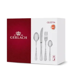Gerlach Celestia Sztućce Komplet 136 el pudełko / 24 os / połysk