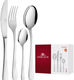 Gerlach Celestia Sztućce Komplet 68 el pudełko / 12 os / połysk