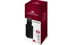 GERLACH COMFORT 985 Zestaw 5 noży w bloku czarnym / antypoślizgowa rękojeść