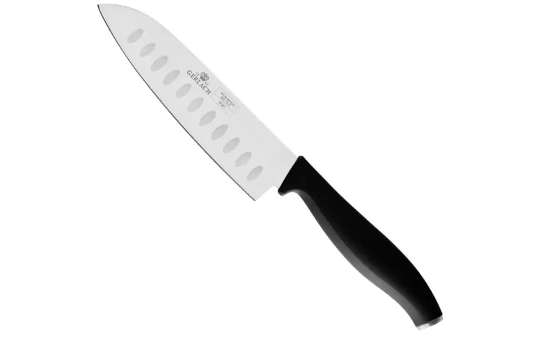 GERLACH COMFORT 985 Zestaw 5 noży w bloku czarnym / antypoślizgowa rękojeść