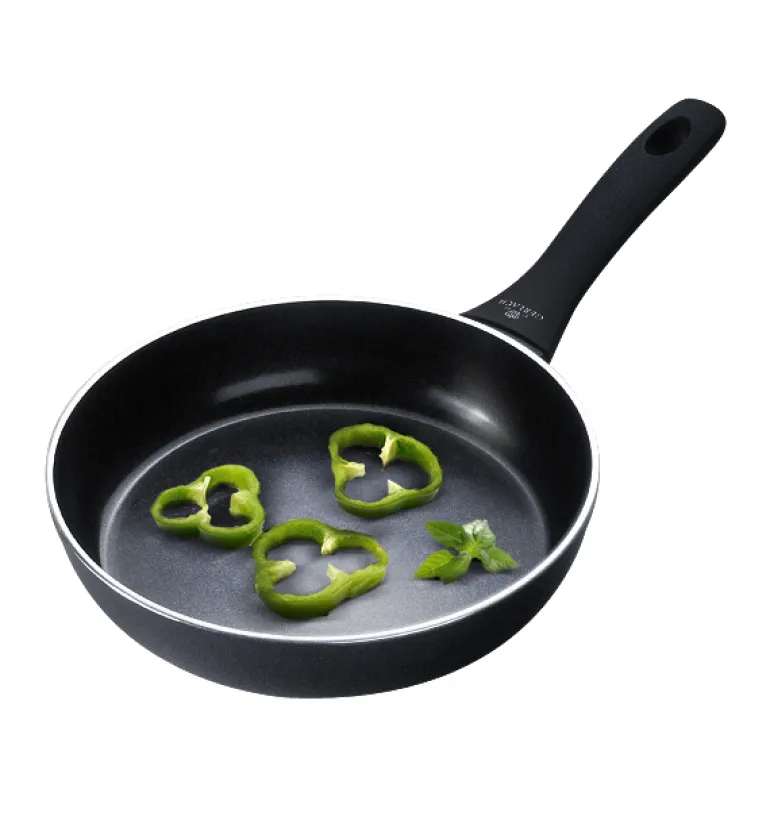 GERLACH CONTRAST PROCOAT Patelnia 28 cm z powłoką ceramiczną XERA DUR non-stick + pokrywka silikonowa