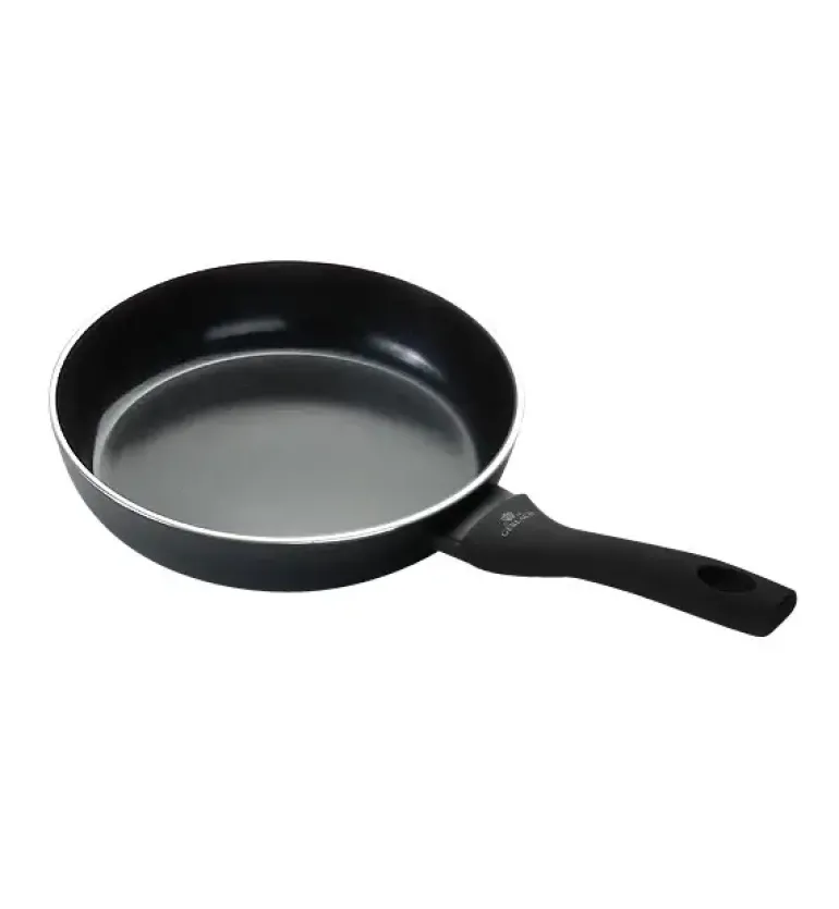 GERLACH CONTRAST PROCOAT Patelnia 28 cm z powłoką ceramiczną XERA DUR non-stick + pokrywka silikonowa