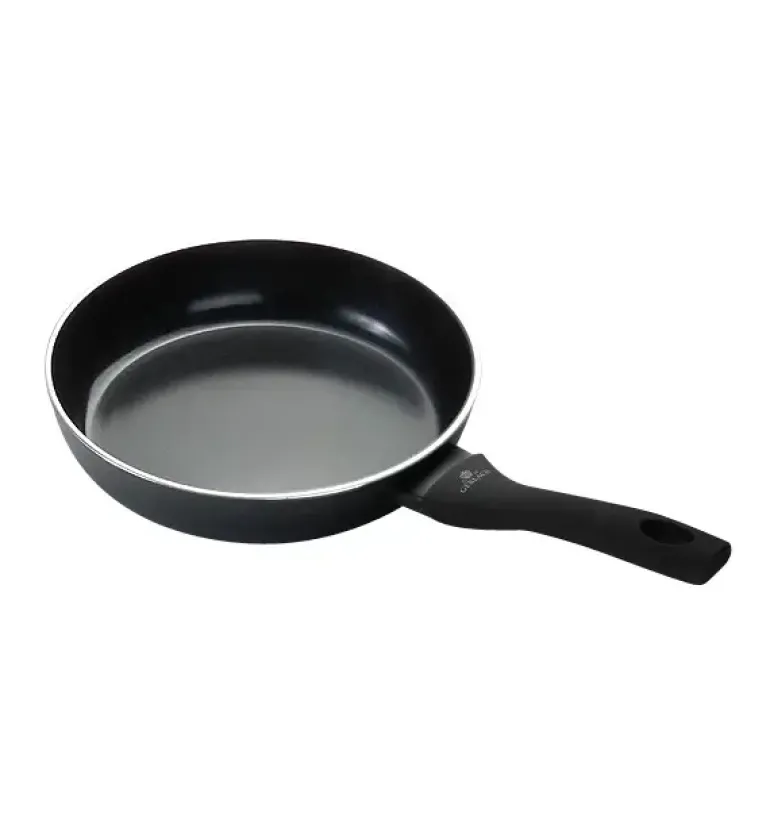 GERLACH CONTRAST PROCOAT Patelnia głęboka 28 cm z powłoką ceramiczną XERA DUR non-stick + pokrywka uniwersalna
