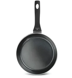 GERLACH CONTRAST PROCOAT Patelnia głęboka 24 cm z powłoką ceramiczną XERA DUR non-stick + pokrywka uniwersalna