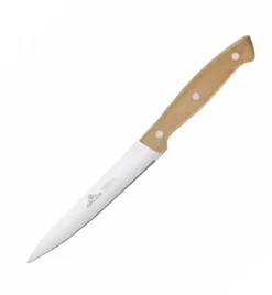 GERLACH COUNTRY Komplet 5 noży w bloku+ ostrzałka 3w1