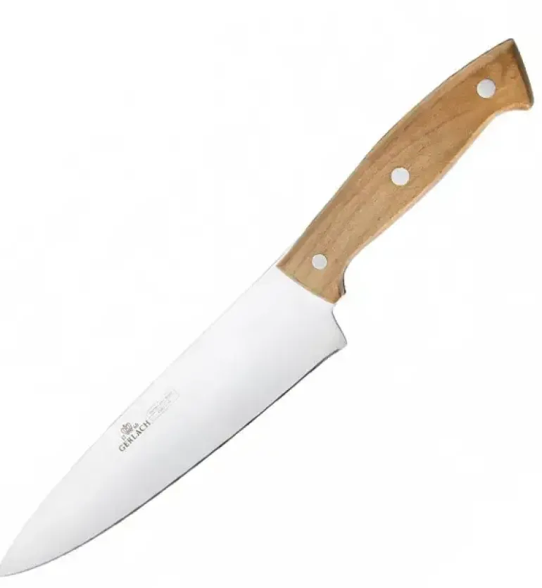 GERLACH COUNTRY Komplet 5 noży w bloku+ ostrzałka 3w1