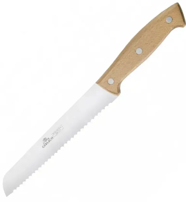 GERLACH COUNTRY Komplet 5 noży w bloku+ ostrzałka 3w1