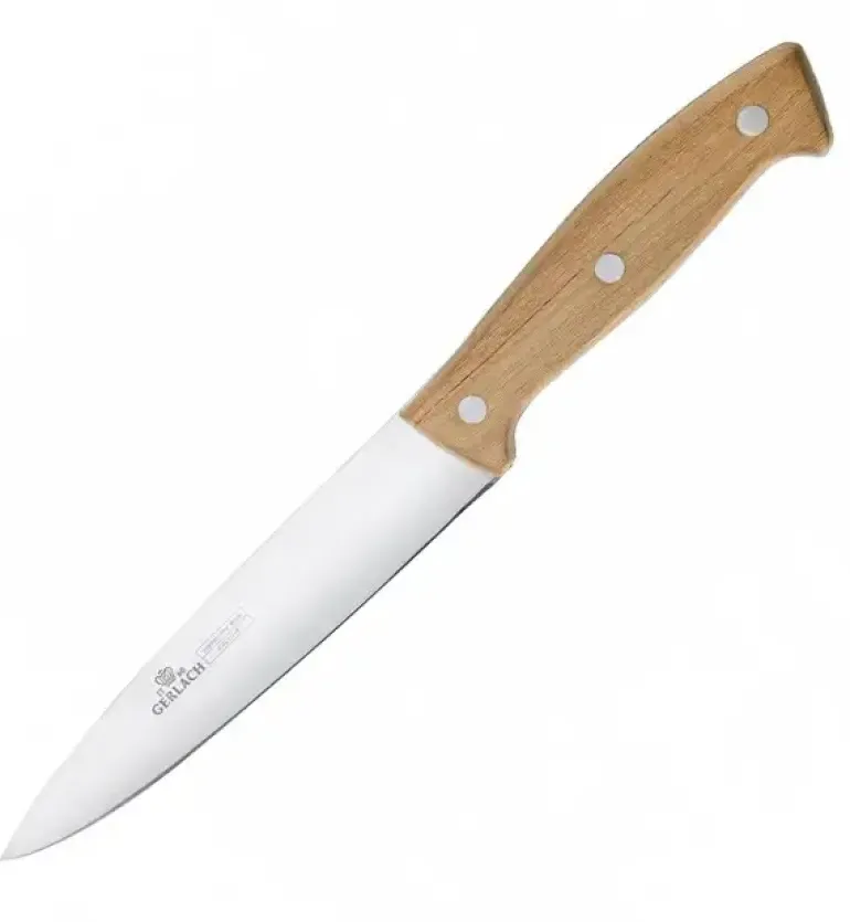 GERLACH COUNTRY Komplet 5 noży w bloku+ ostrzałka 3w1