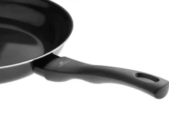 GERLACH FIRST Patelnia 20 cm / dwuwarstwowa powłoka ceramiczna + pokrywka uniwersalna silikonowa