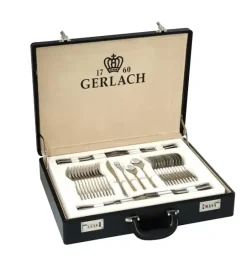Gerlach Flames Sztućce Komplet 68 el walizka / 12 osób / połysk