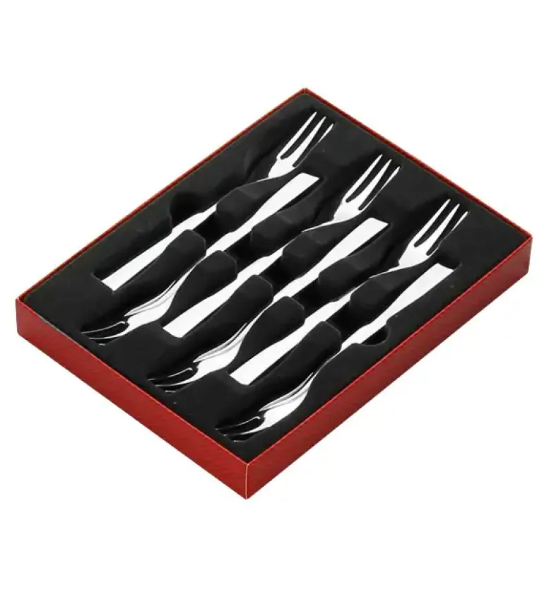 Gerlach Flames Sztućce Komplet 60 el (2x24+dodatki) pudełko / 12 osób / połysk