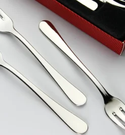 GERLACH FLOW Sztućce Komplet 120 el (2x60) pudełko / 24 osób / połysk