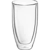 GERLACH FLOW Zestaw szklanek termicznych 350 ml 4 szt. / szkło borokrzemowe