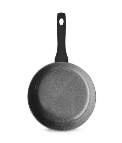 GERLACH GRANITEX GREY Patelnia z powłoką ceramiczną ILAG Xera Dur 2® 24 cm + pokrywka PSU / aluminium