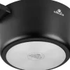 GERLACH GRANITEX Komplet 2 garnki + rondel + 2 patelnie z pokrywkami uni / indukcja