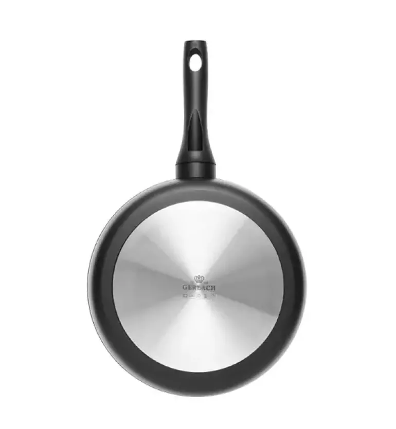 GERLACH GRANITEX Patelnia głęboka z powłoką ceramiczną ILAG Xera Dur 2® 24 cm + pokrywka / aluminium