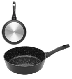 GERLACH GRANITEX Patelnia głęboka z powłoką ceramiczną ILAG Xera Dur 2® 28 cm / aluminium