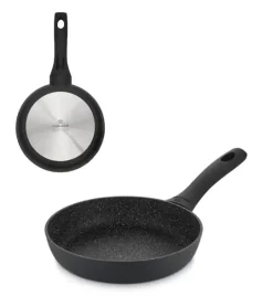 GERLACH GRANITEX Patelnia z powłoką ceramiczną ILAG Xera Dur 2® 20 cm / aluminium