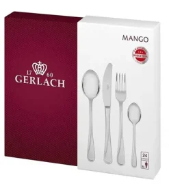Gerlach Mango Sztućce Komplet 96 el pudełko dla 24 osób / połysk