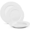 GERLACH MODERN WHITE Komplet serwis obiadowy 6 os 18 el / porcelana