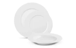 GERLACH MODERN WHITE Komplet serwis obiadowy 6 os 18 el / porcelana