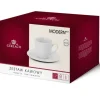 GERLACH MODERN WHITE Komplet filiżanek 185 ml ze spodkami 6 os 12 el / porcelana